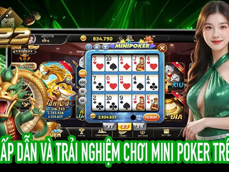 Hình ảnh game bài poker