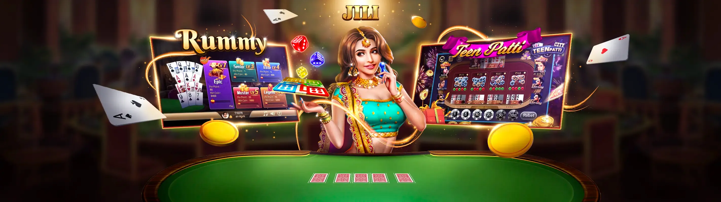 Hình ảnh bàn Baccarat trực tuyến với chiến lược